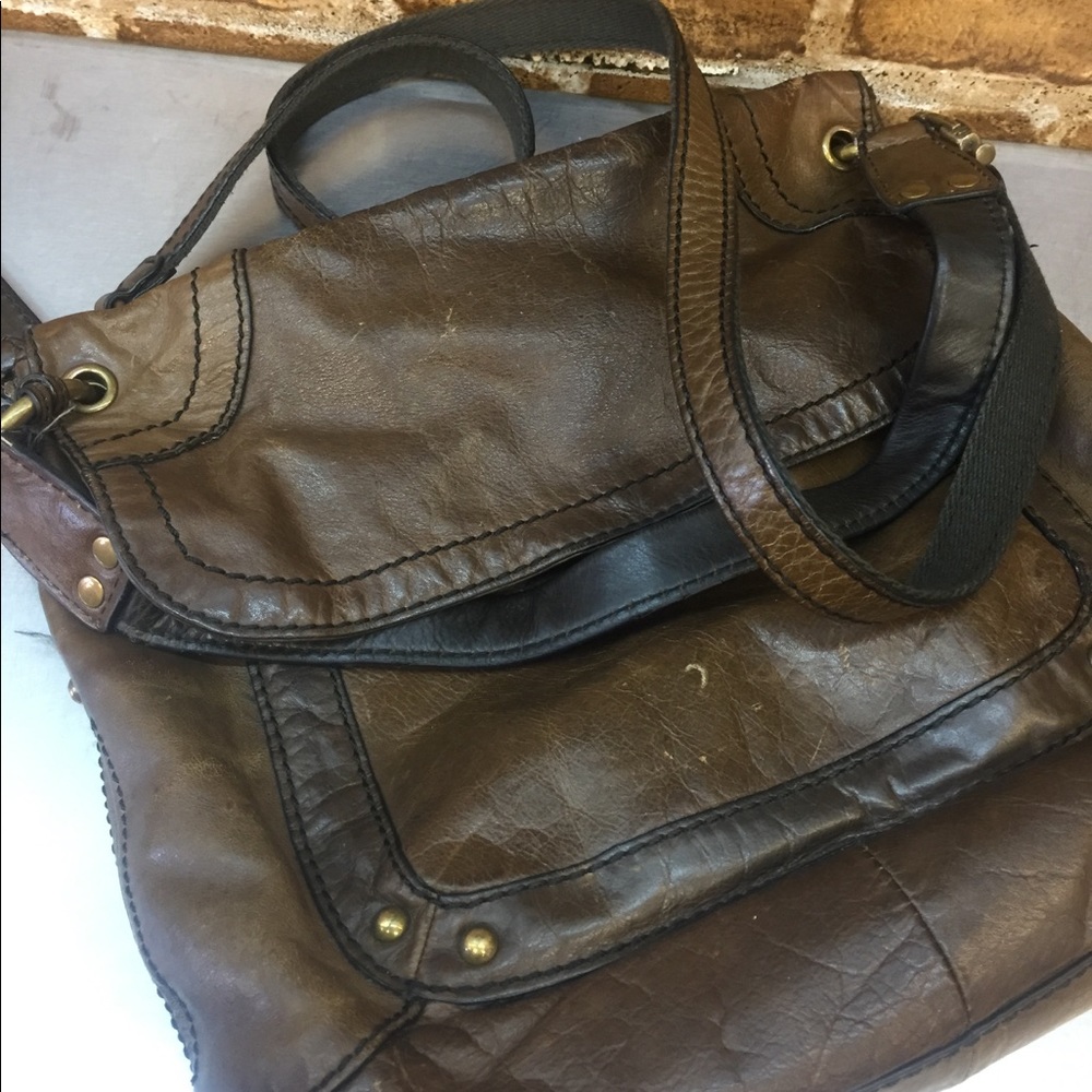 VNTG LMTD FOSSIL DISTRESSED Crossbody Bag BOHOMIAN - Picture 4 of 7